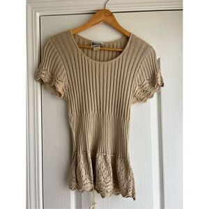 Vintage Fashion Addict Knit Blouse